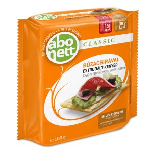 Abonett Extrudált kenyér, búzacsírás (100 g) Abonett Extrudált kenyér, búzacsírás (100 g)