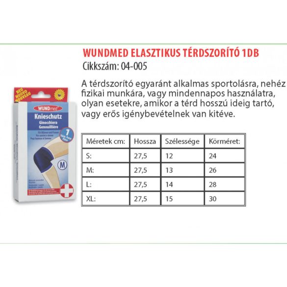 WundMed Térdszorító elasztikus (1 db)