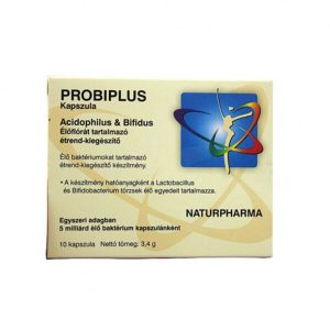 Naturpharma Probiplus kapszula (10 db) Naturpharma Probiplus kapszula (10 db)