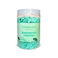 Yamuna Tégelyes fürdősó borsmenta olajjal (1000 g)