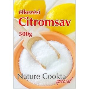 Nature Cookta Speciál Étkezési Citromsav (500 g)