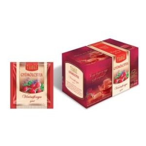 Teaház Vörösáfonyás gyümölcstea, filteres (20 db)