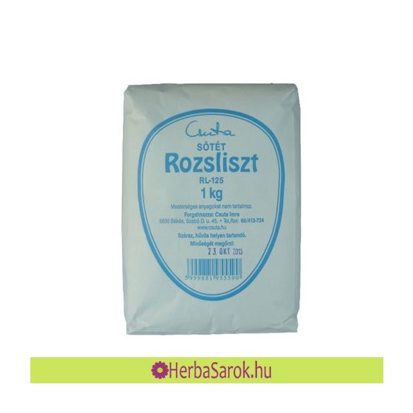 Csuta Rozsliszt sötét RL-125 (1 kg)