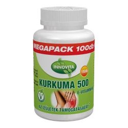   Bioco Innovita Kurkuma 500 mg E-vitaminnal Megapack tabletta (100 db)