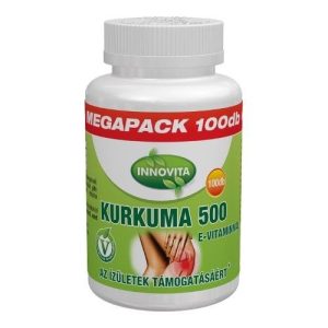 Bioco Innovita Kurkuma 500 mg E-vitaminnal Megapack tabletta (100 db) Bioco Innovita Kurkuma 500 mg E-vitaminnal Megapack tabletta (100 db)