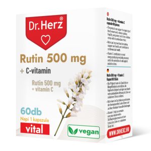 Dr. Herz Rutin 500 mg + C-vitamin kapszula (60 db) 
