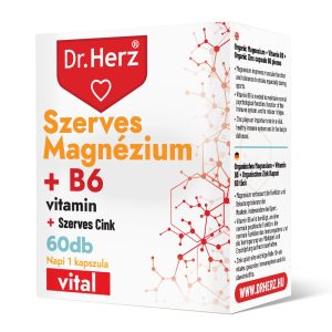 Dr. Herz Szerves Magnézium+B6+Szerves Cink  kapszula (60 db)