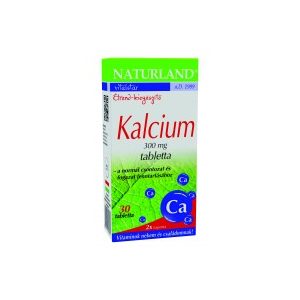 Naturland Kalcium tabletta 300 mg (30 db)