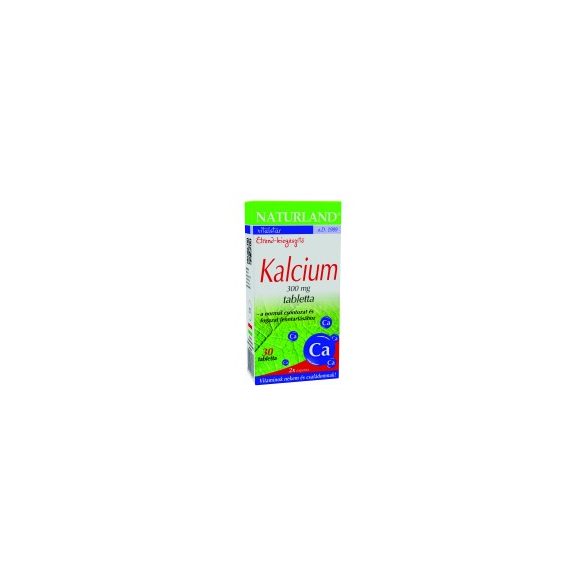 Naturland Kalcium tabletta 300 mg (30 db)