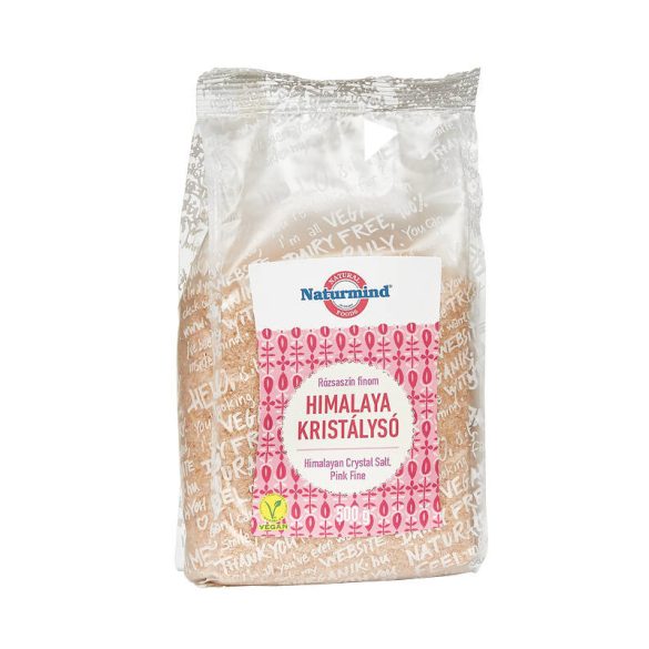 Naturmind Natúr Himalaya só, finom, rózsaszín (500 g)