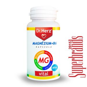 Dr. Herz Magnézium + B6 kapszula (60 db) Dr. Herz Magnézium + B6 kapszula (60 db)