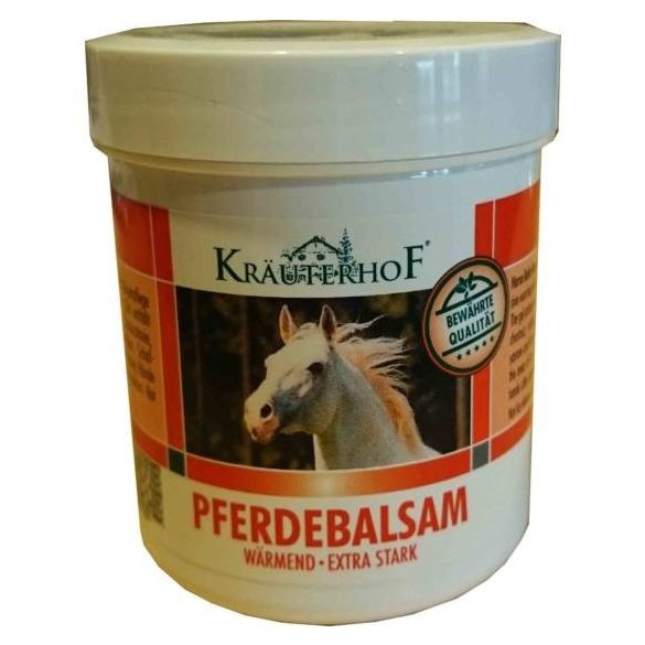 KRAUTERHOF Pferdebalsam / Lóbalzsam extra erős tégelyes (100 ml)