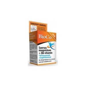 Bioco Szerves Magnézium + B6-vitamin tabletta (60 db)