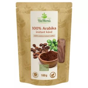 Biomenü bio 100% Arabica instant kávé (100 g) Biomenü bio 100% Arabica instant kávé (100 g)