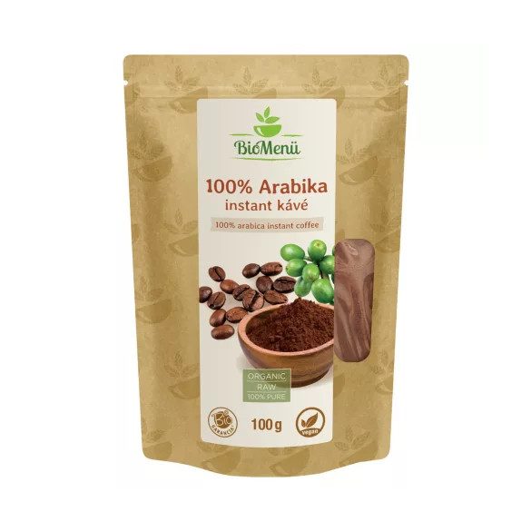 Biomenü bio 100% Arabica instant kávé (100 g)