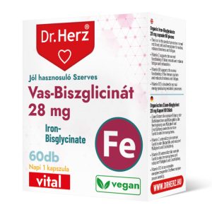 Dr. Herz Vas-biszglicinát 28 mg kapszula (60 db)