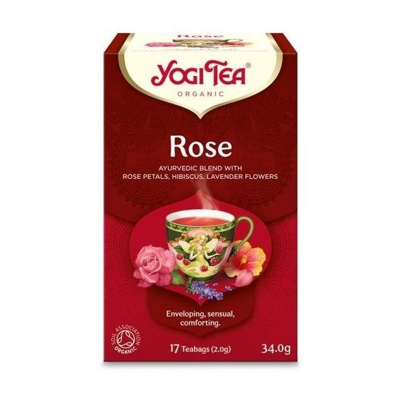 Bio Yogi Rózsa tea (17 filter)