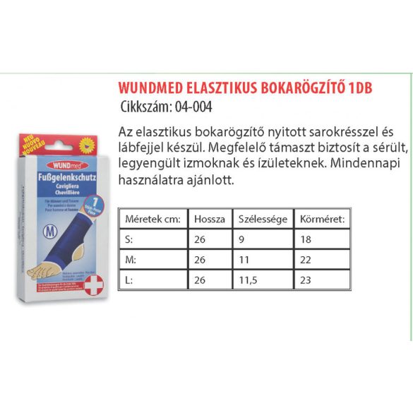 WundMed bokarögzítő többféle méretben (1 db) 