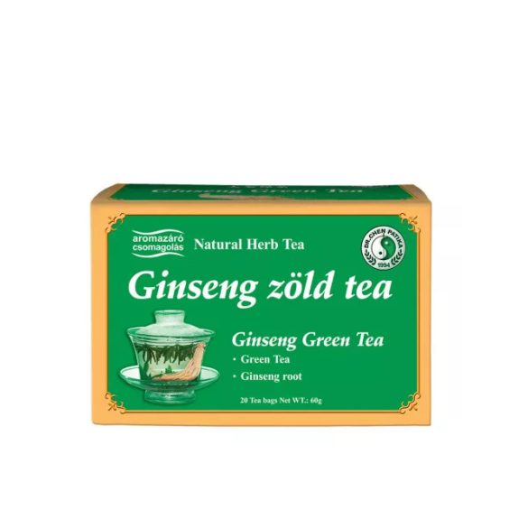 Dr. Chen Ginseng slim zöldtea keverék filteres (20 db)
