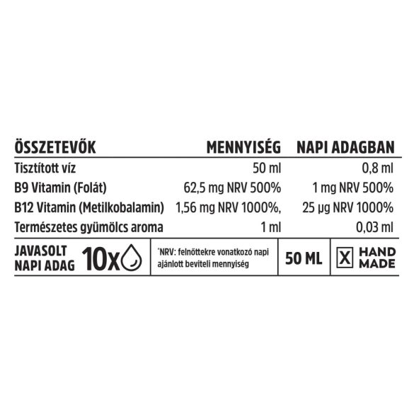 Vitamin Bottle B12 Vitamin Plus Kids Gyermek csepp (50 ml)
