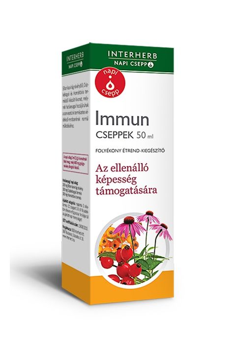 Interherb Napi Csepp Immun cseppek (50 ml)