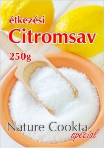 Nature Cookta Speciál Étkezési Citromsav (250 g)