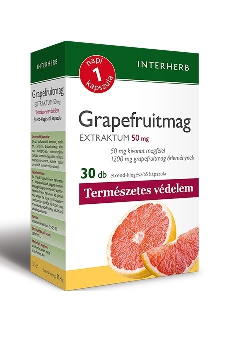 Interherb Napi 1 Grapefruitmag Extraktum kapszula (30 db)