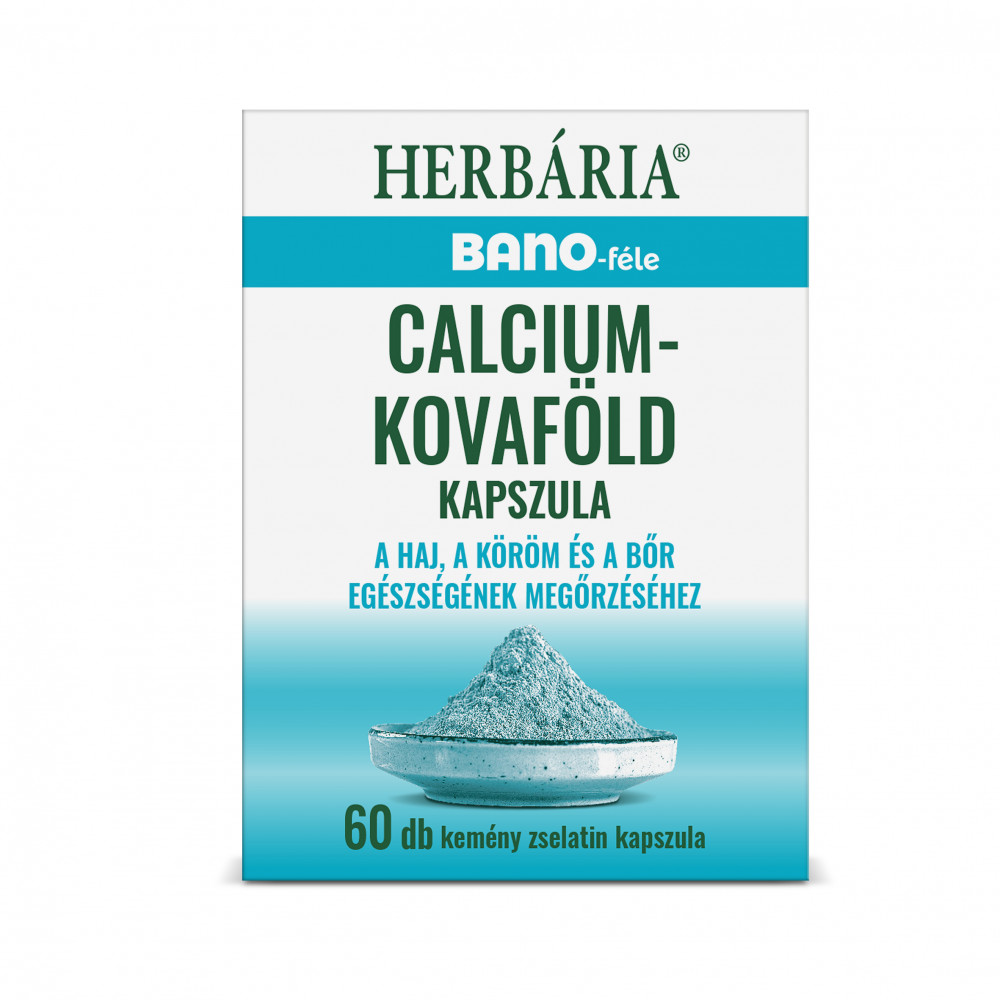 Bano Calcium-Kovaföld kapszula (60 db)