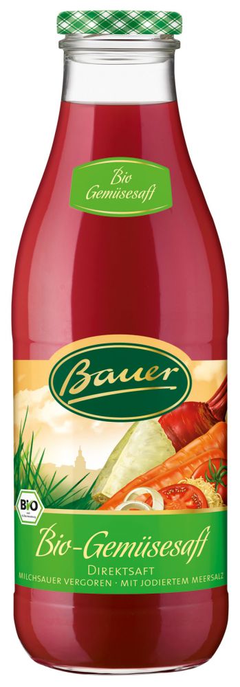Bio Bauer 100-os zöldséglé (980 ml)