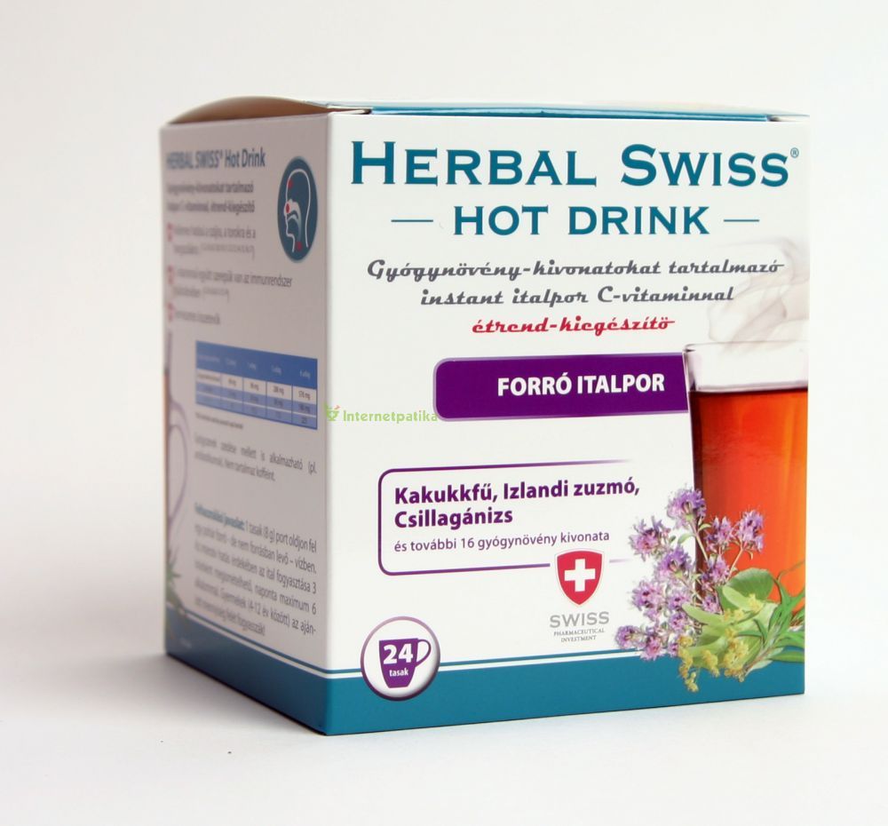 Herbal Swiss Hot Drink instant italpor (24 db)