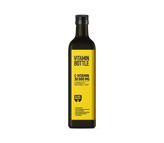 Vitamin Bottle C-vitamin 30000 mg Csipkebogyó-, és Feketeribizli kivonattal csepp (250 ml)